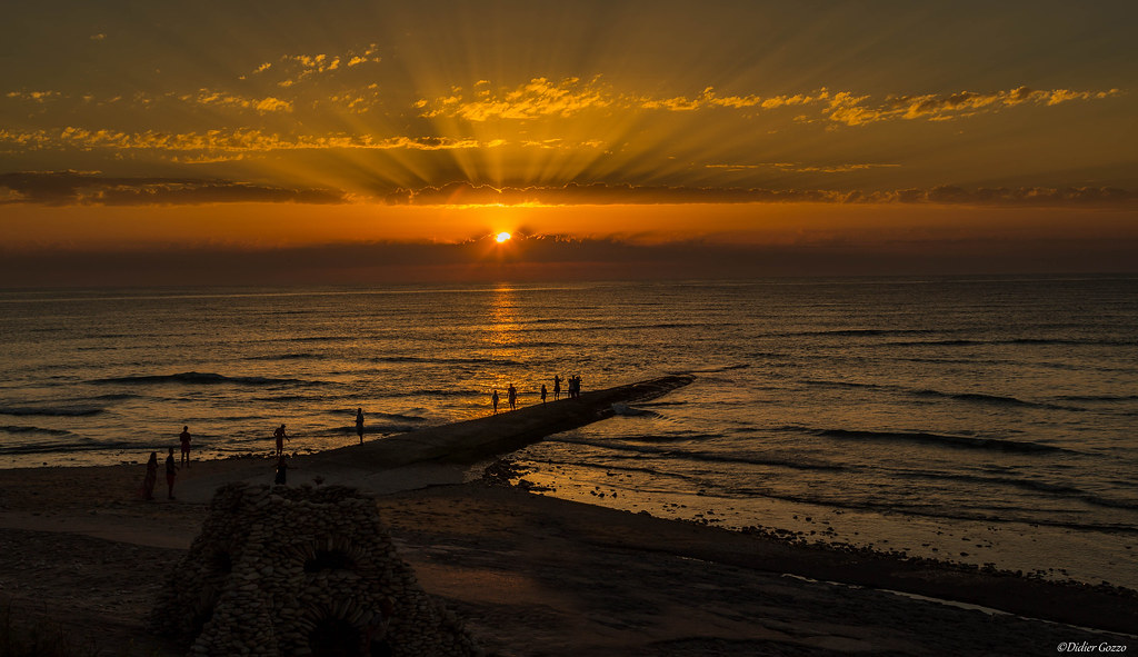 Coucher de soleil sur l'île de Ré Coucher de soleil sur