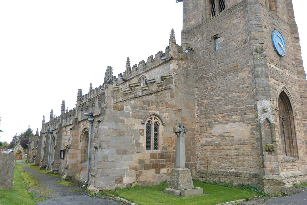 Burneston, North Yorkshire N aisle and W tower James Alexander