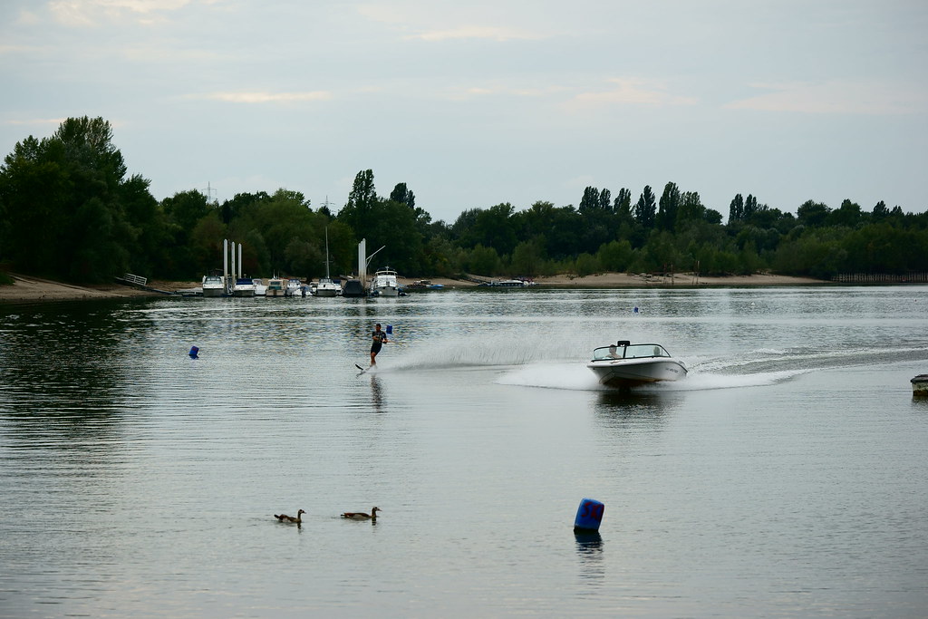 Wasserski auf dem Rhein Lutz Blohm Flickr