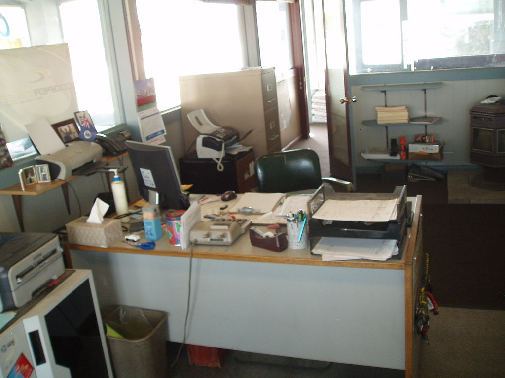 Andi's desk Nerve center Anaconda Automotive Flickr