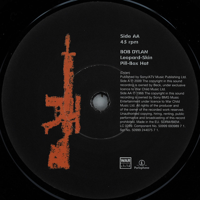 War Child presents Heroes AA Bob Dylan LeopardSkin PillBox Hat