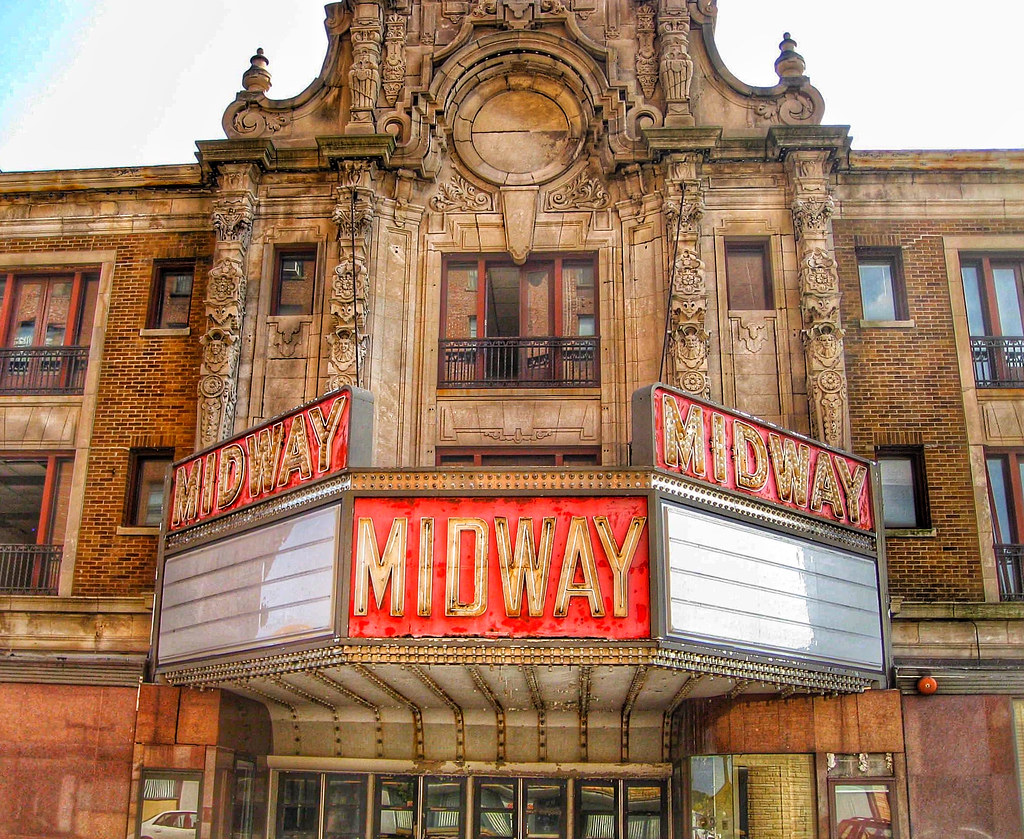 Rockford Illinois Midway Theatre Historical Building a photo on