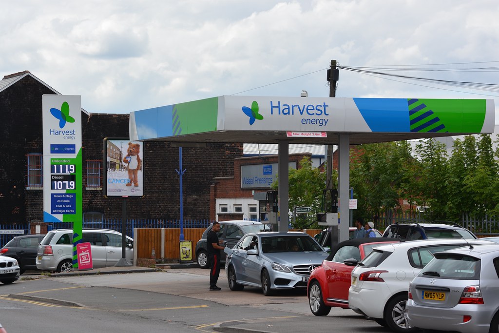 Harvest Energy, Wednesbury Road Walsall 2015. Ex Jet. EYBusman Flickr