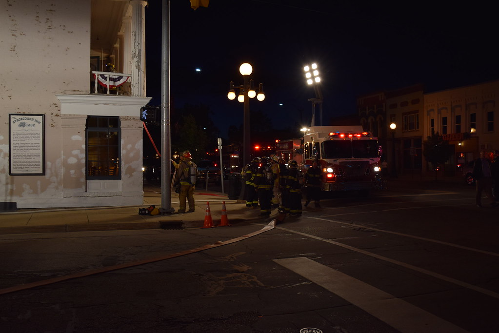 Stagecoach Inn Fire, Marshall, MI Arcadian Fire Photography Flickr