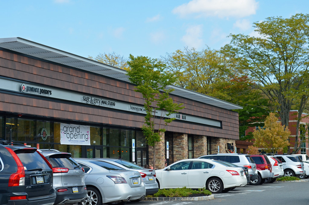 Sage & Grey Nail Salon Interior FitOut Gardner/Fox Associates, Inc