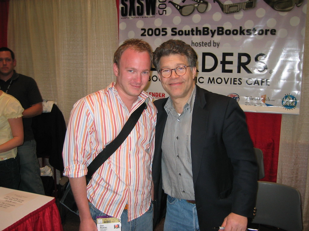 Me and Al Franken (Book Signing) Dan Budiac Flickr