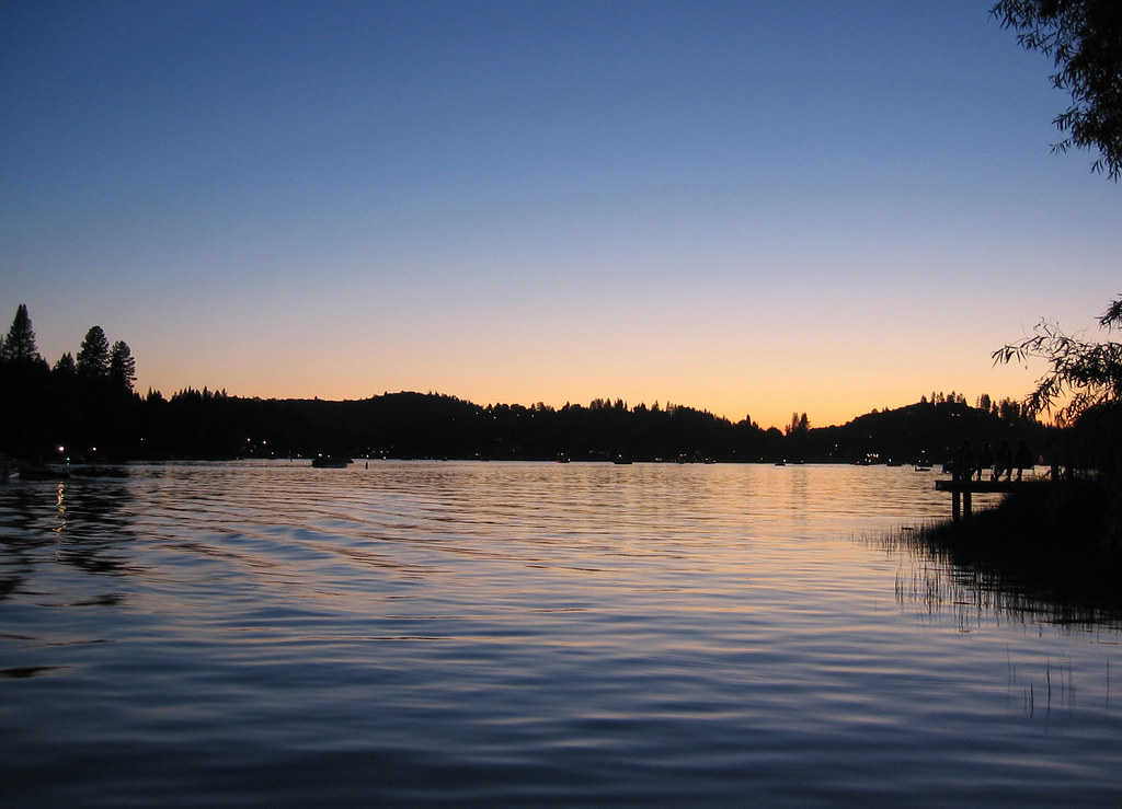 Pine Mountain Lake July 4th minutes before the fireworks Randy Ksar
