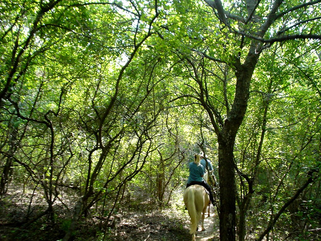 Holiday Park Riding the Benbrook Lake trail Texas Ron Flickr