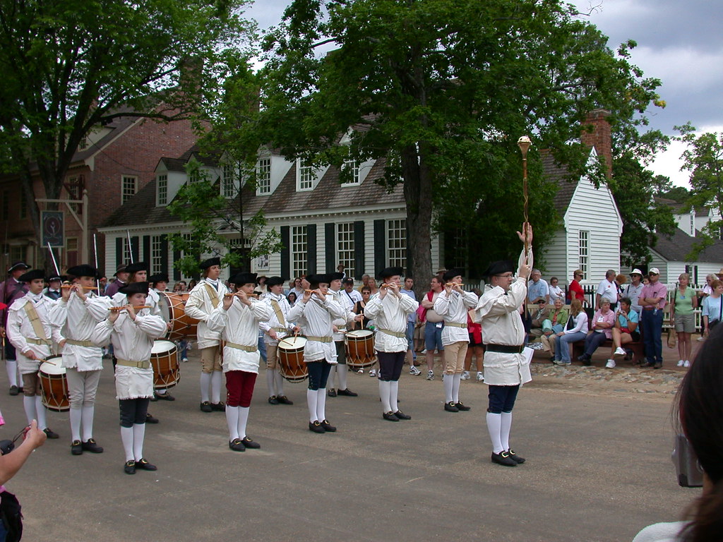 DSCN3079.JPG A marching parade in Historical Williamsburg.… Mike