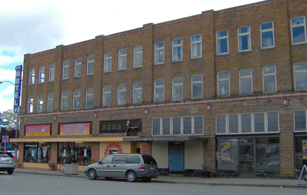 Chateau Royale Apartments After the Van Hotel closed, the … Flickr