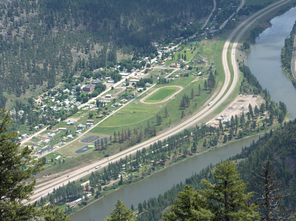 Alberton, Montana View of Alberton, Montana from Plateau M… Flickr