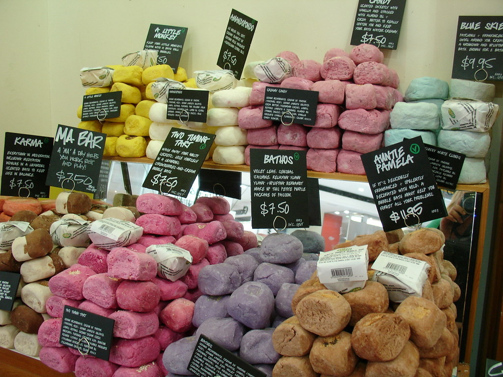 Lush Bubble Bars Now, this is my true favourite Lush produ… Flickr