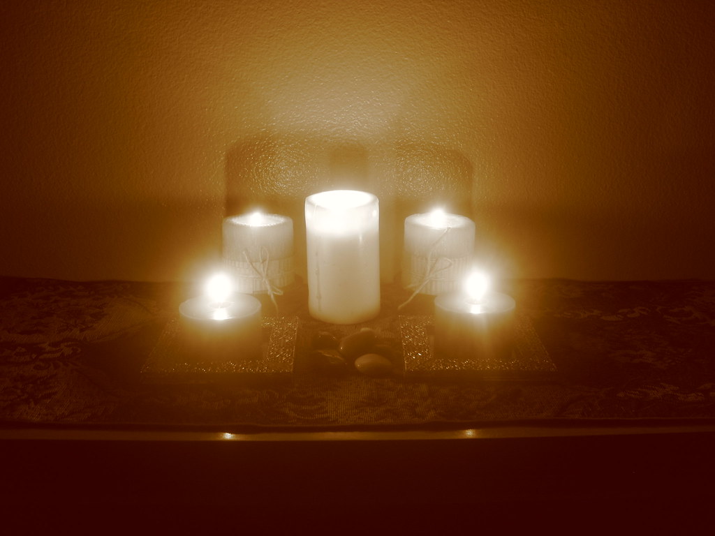 Candles, Candles Burning Bright Five glowing Rea Flickr