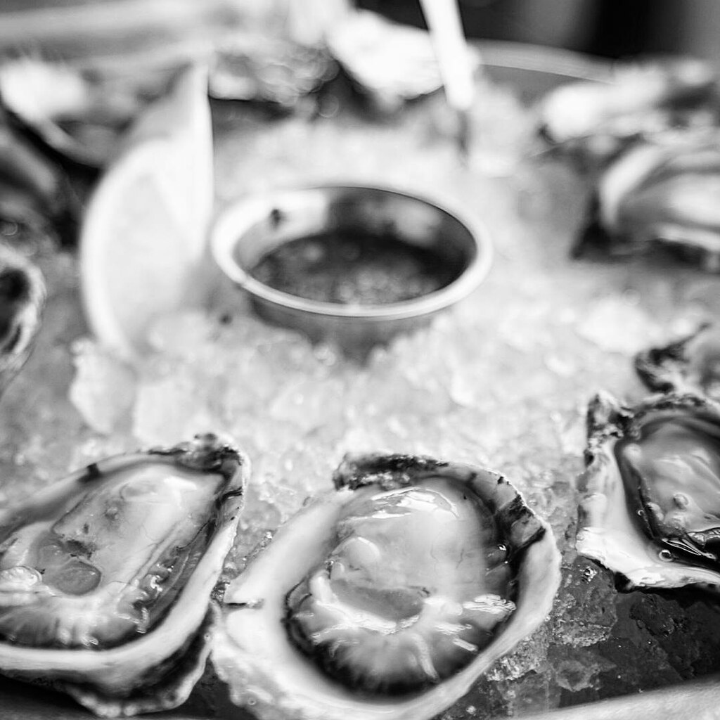 Oysters at Hog Island Oyster Co. in San Francisco. It was … Flickr