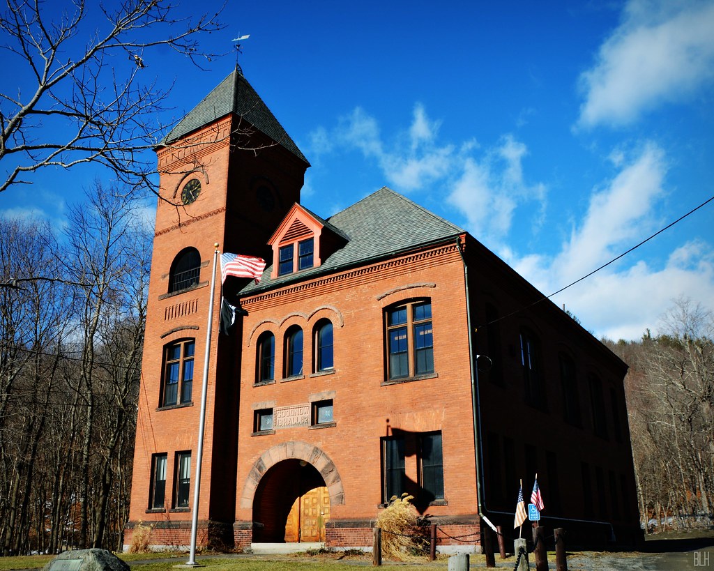 Charlemont Town Hall which includes the Tyler Public Libra… Flickr