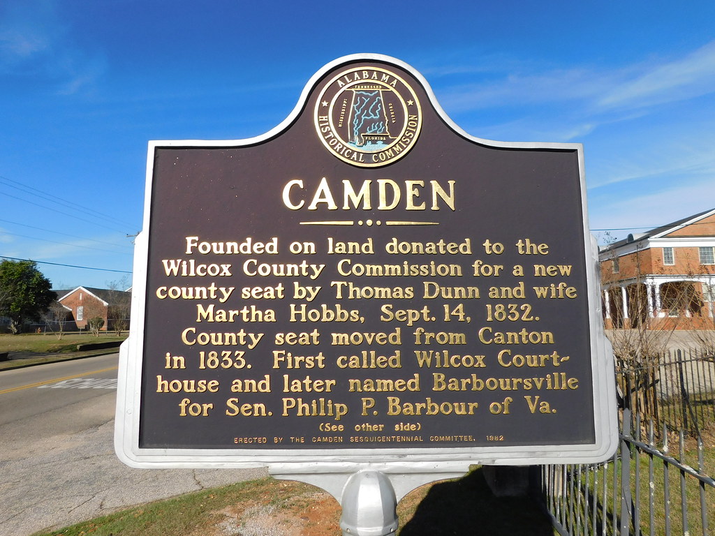 Camden Historic Marker Camden, Alabama Jimmy Emerson, DVM Flickr