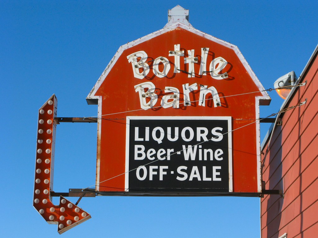 RIP Bottle Barn The Bottle Barn stands on 1st Avenue Nor… Flickr