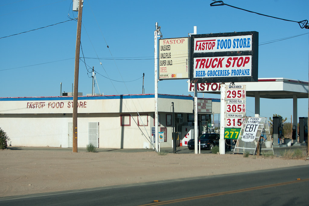 Fastop_8323 Truck stop in the California City area. Mike Head Flickr