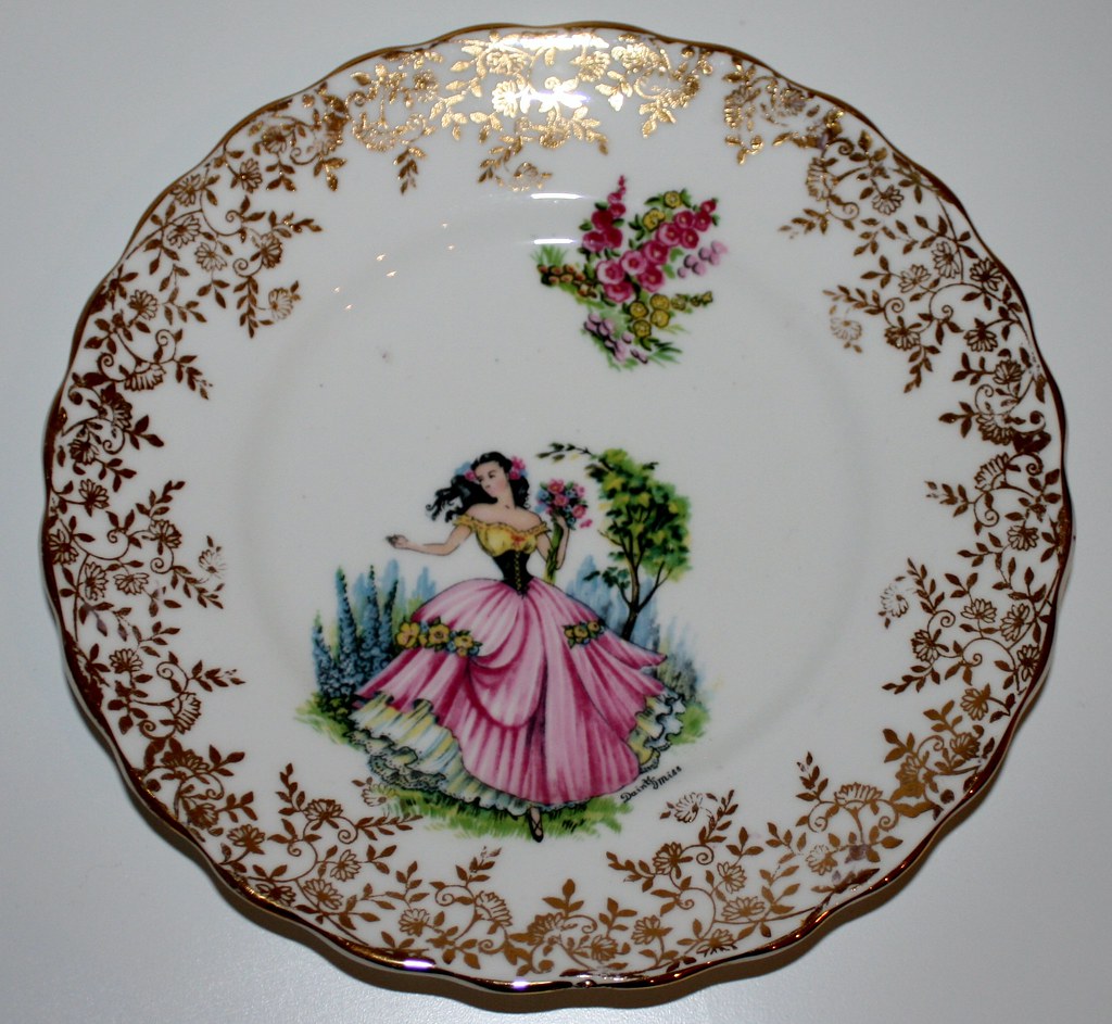 IMG_2893 Vintage Tea Plate late2lense Flickr