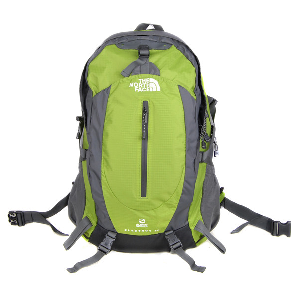 The North Face Electron Backpack in Green Waterproof, dura… Flickr