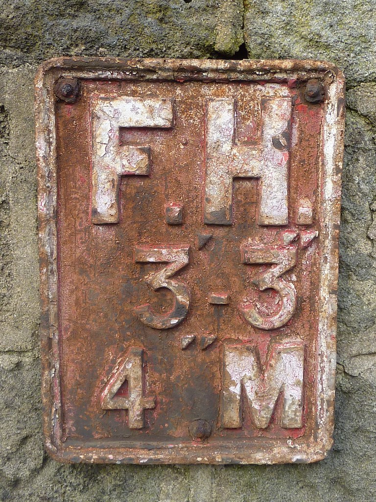 ANOTHER OLD FIRE HYDRANT SIGN streetmap.co.uk/grid/429717_… Flickr