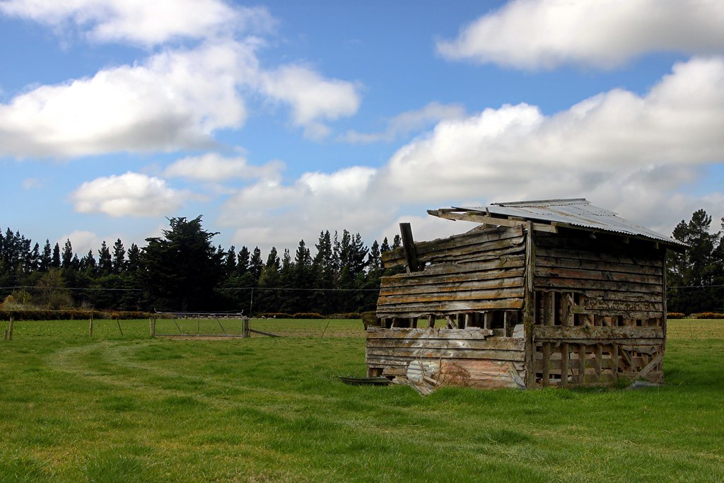 Old farm building, Greendale, Canterbury, New Zealand Flickr