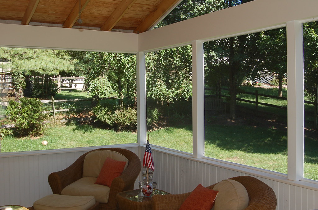 Knee Wall of Screen Porch in Gaithersburg, Maryland Flickr