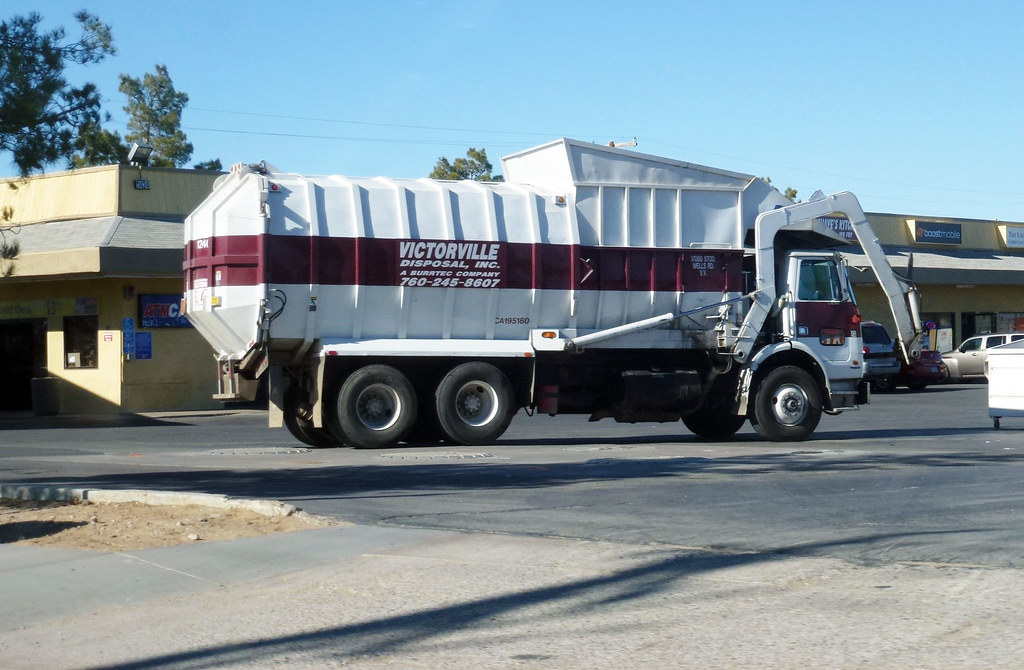 Victorville Disposal Garbage Truck David Valenzuela Flickr