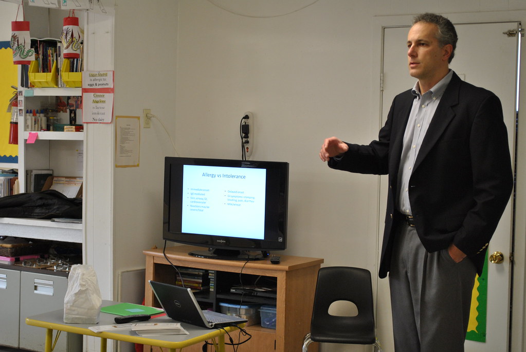 Dr. Allen Lieberman presented Food Allergy 101 teacher tra… Flickr