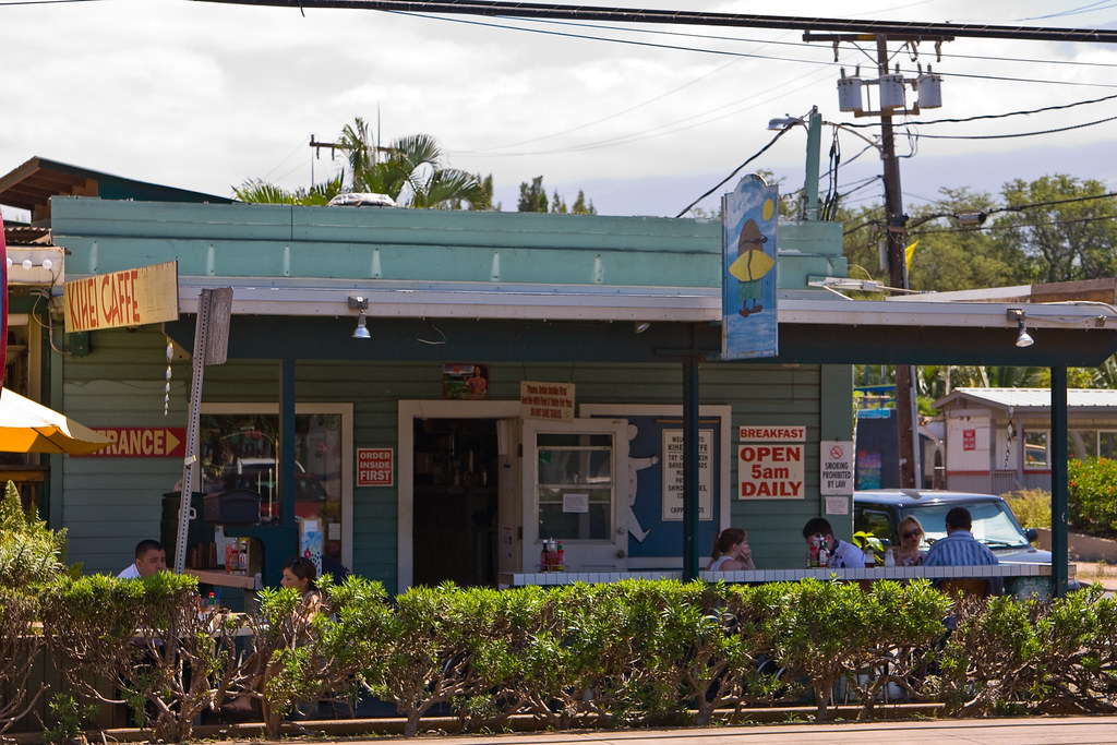 Kihei Caffe The outside of Kihei Caffe on Maui, Hawaii. A … Flickr