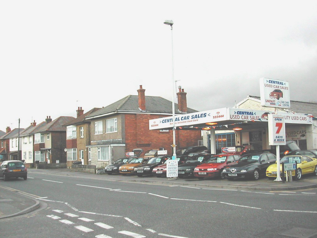 CENTRAL USED CAR SALES AND GARAGE. COLUMBIA RD / BESWICK AVENUE