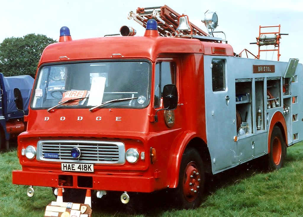 City of Bristol Fire Brigade Dodge K113 pump escape jennin… Flickr