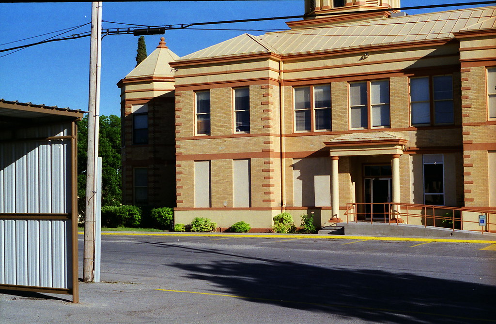 Kinney County Courthouse, Brackettville, Tex. L.L. Thurman… Flickr
