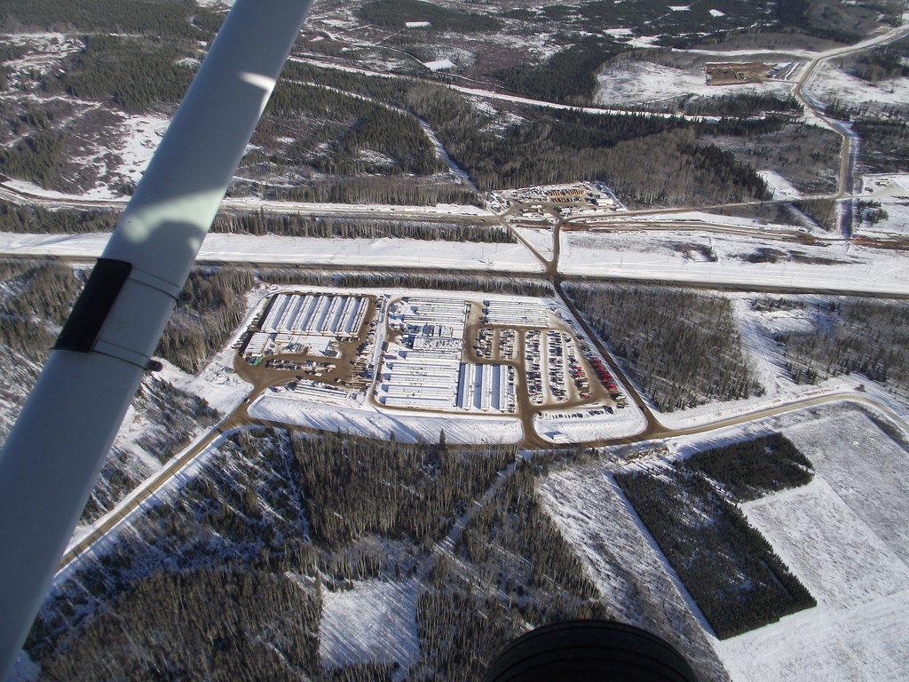 PIPELINE Kinosis camp Banister yard on east side of hiway … Flickr