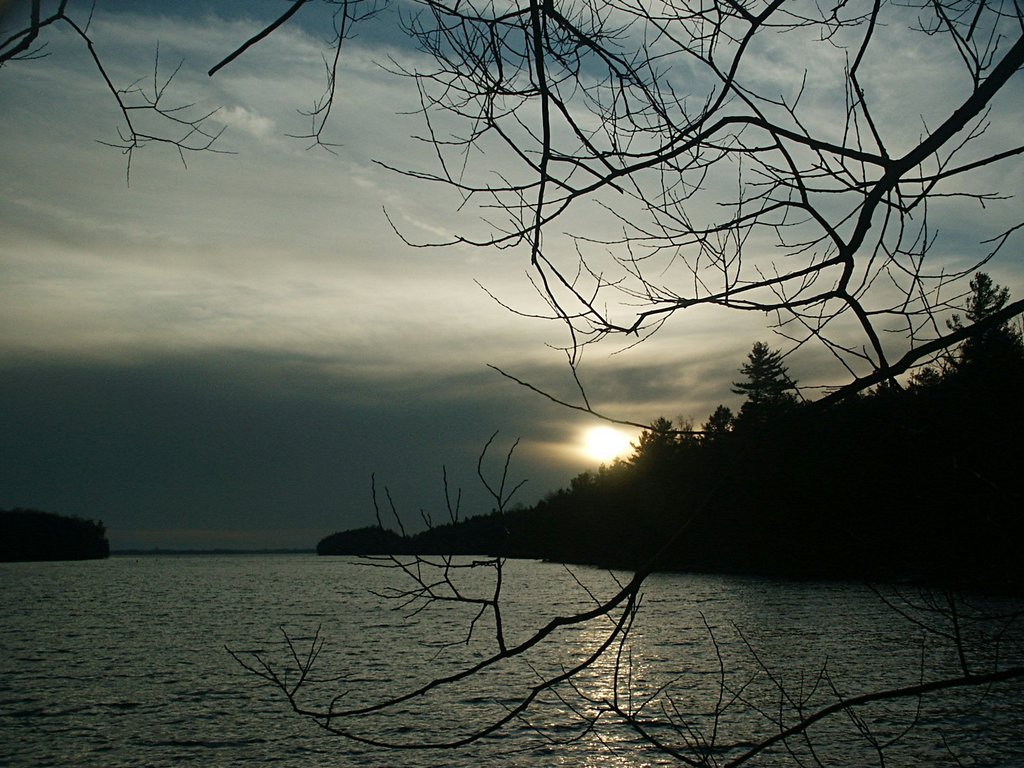 Sunset at Deep Bay Along the Red Cloud Road at Point Au Ro… Flickr