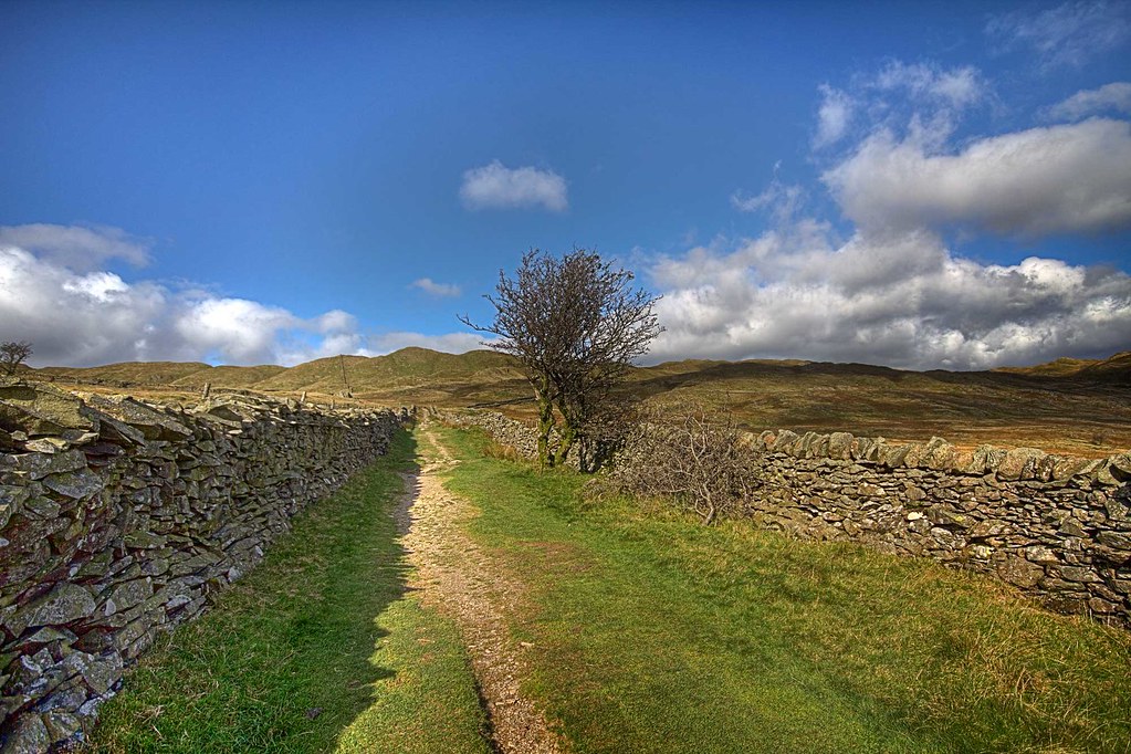 Nanny Lane, Troutbeck This walled lane rises from Troutbec… Flickr