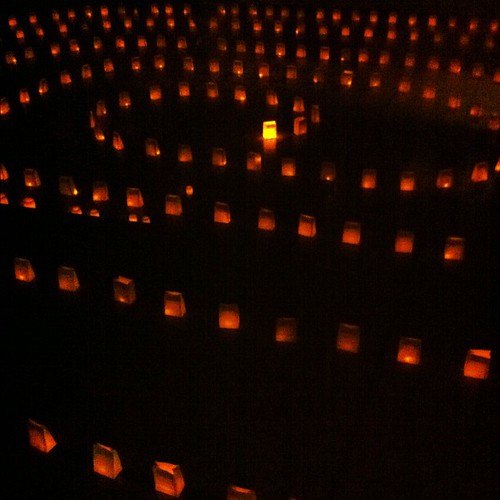 500 candle labyrinth coal harbour community centre Flickr