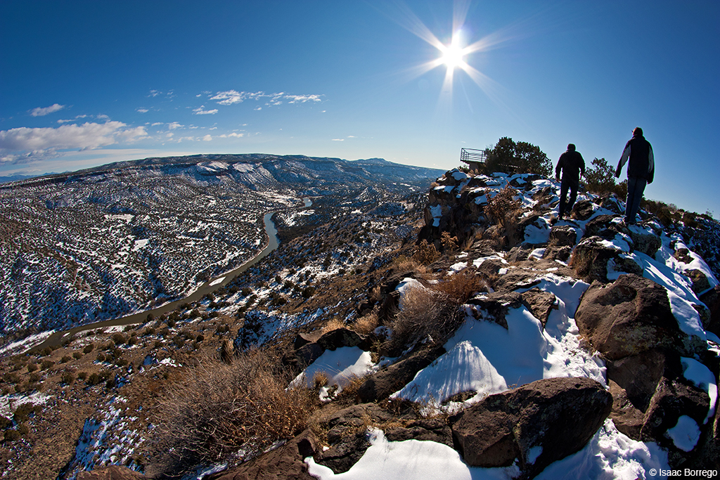 Winter at White Rock Canyon New Mexico © 2011 Isaac Borr… Flickr
