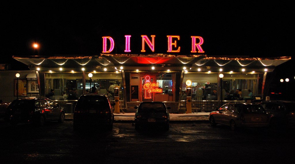 Fillin' Station Diner, Winter 2012 My daughter and I stopp… Flickr