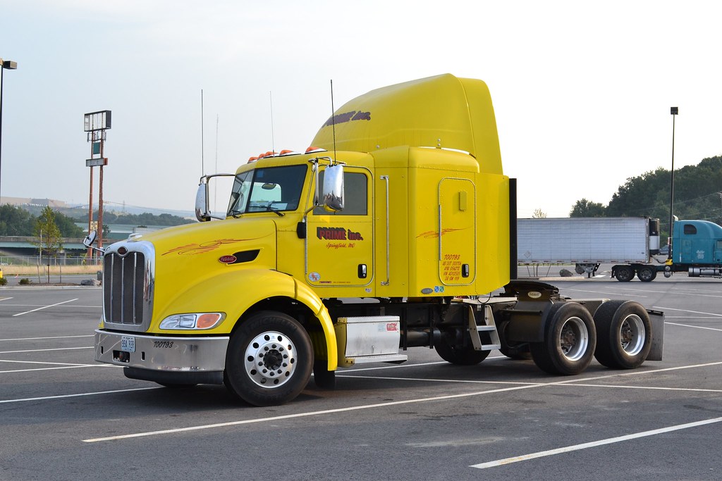 Prime Inc. Peterbilt 384 Trucks, Buses, & Trains by granitefan713