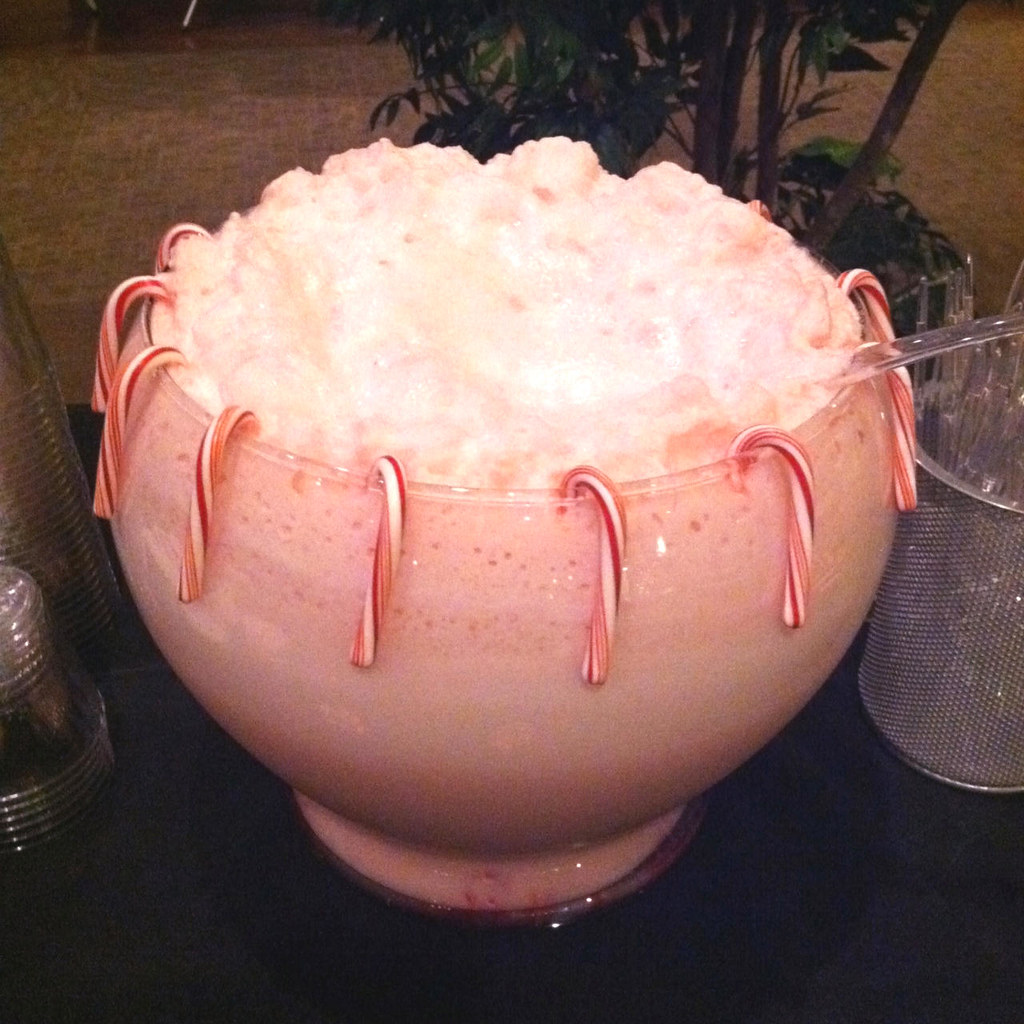 Candy Cane Punch Found this recipe on Pinterest (the recip… Flickr