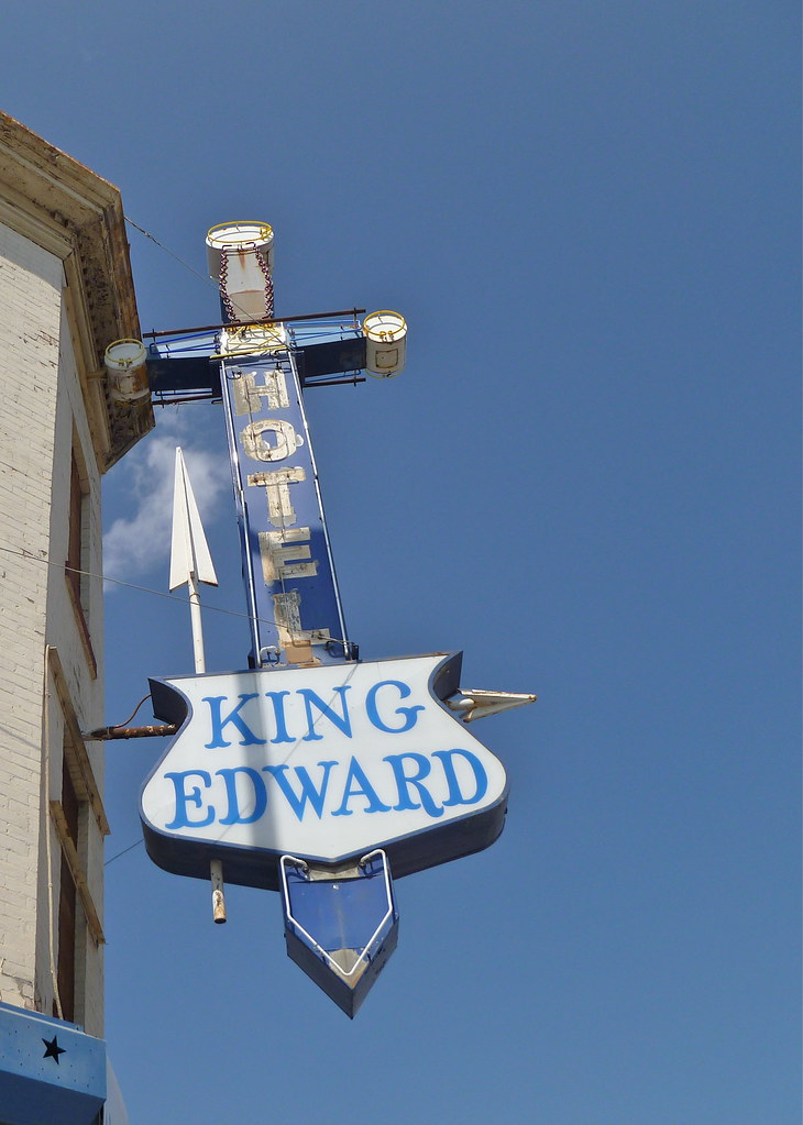 King Eddy sign King Edward Hotel, East Village, Calgary Bill Longstaff Flickr