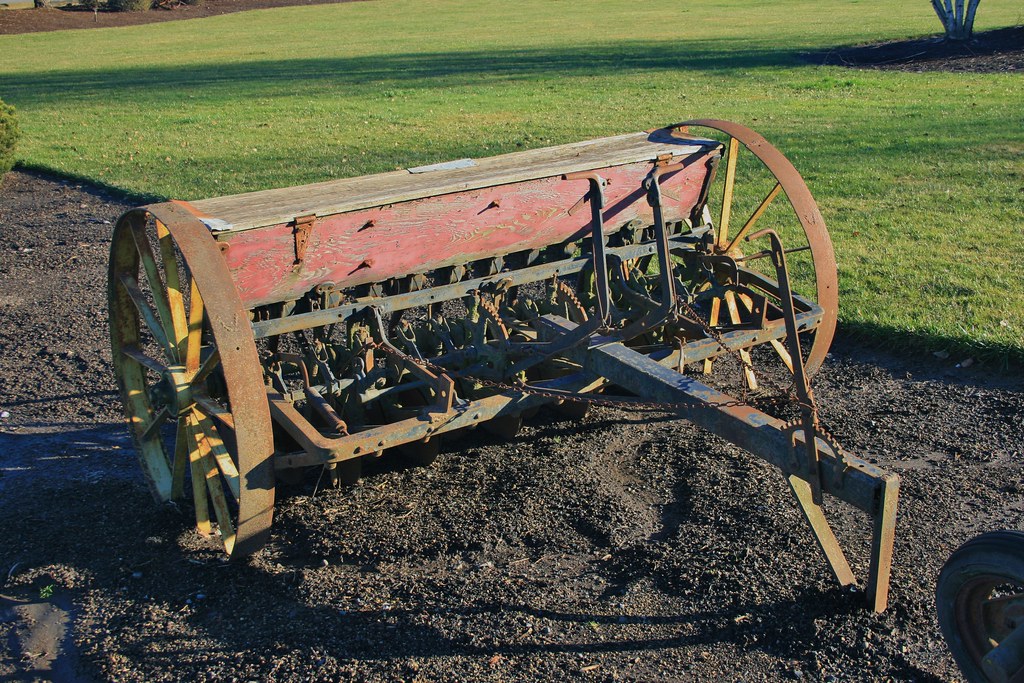 old seed drill ( planter ) Rich Flickr