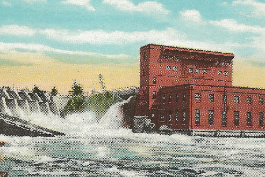 UP Iron Mountain MI INDUSTRY POWER GENERATION Menominee Ri… Flickr