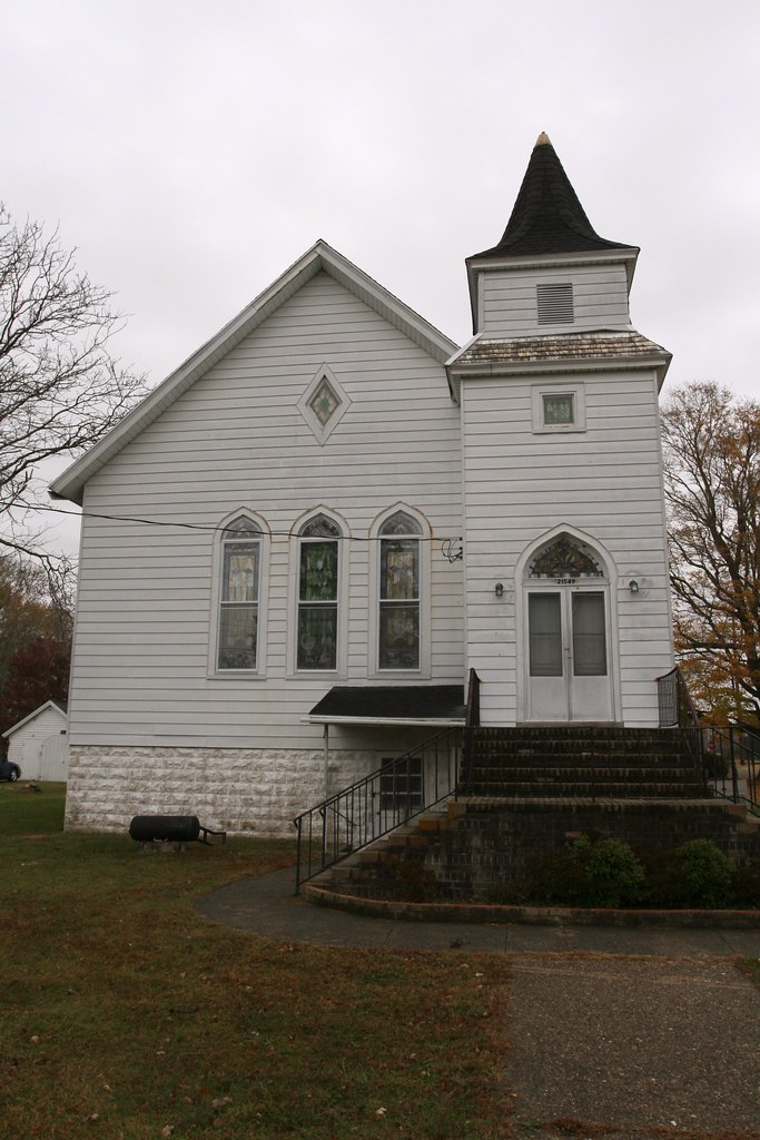 Greenbush United Methodist Church Greenbush is a tiny rail… Flickr