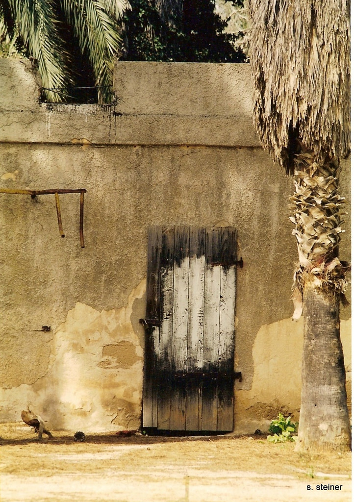 abandoned Old water pump house in a Kibbutz selina shulamit steiner