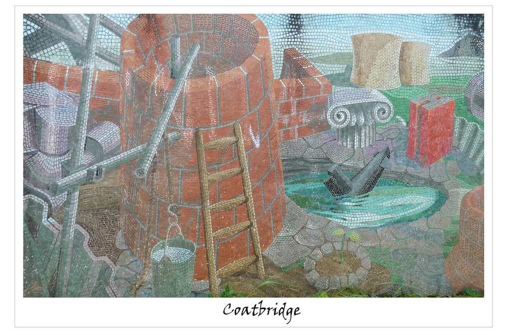 Coatbridge Mozaic Dundyvan Road, Coatbridge Brian Cairns Flickr