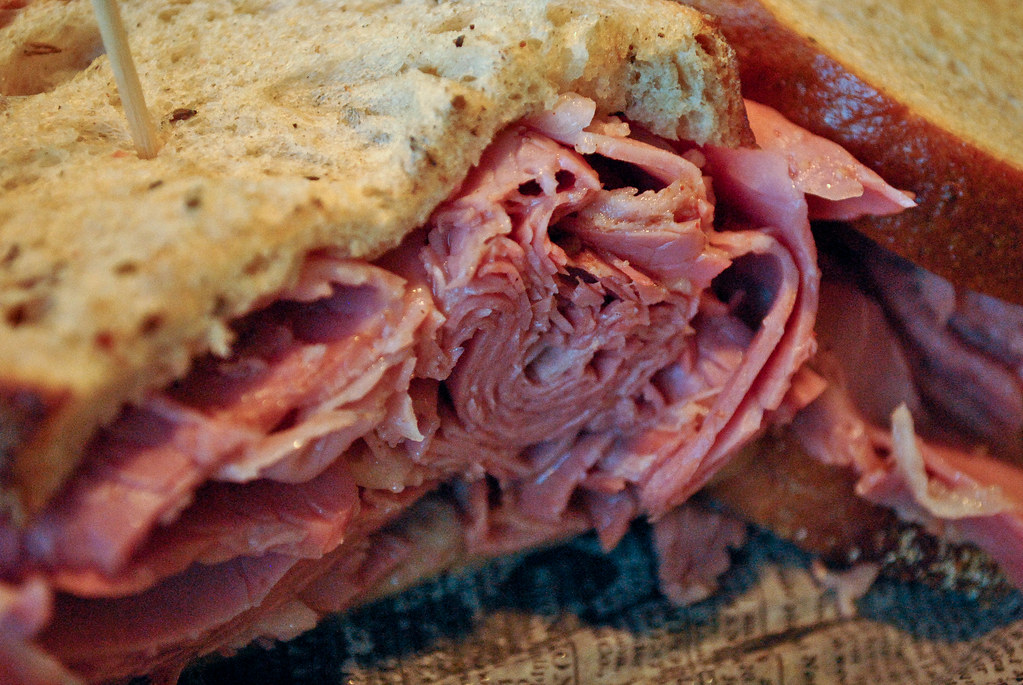 Corned Beef Sandwich A corned beef sandwich from Jimmy's S… Flickr
