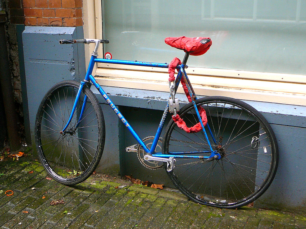 Peugeot fixie (fixed gear, pignon fixe), Amsterdam, Tuinst… Flickr