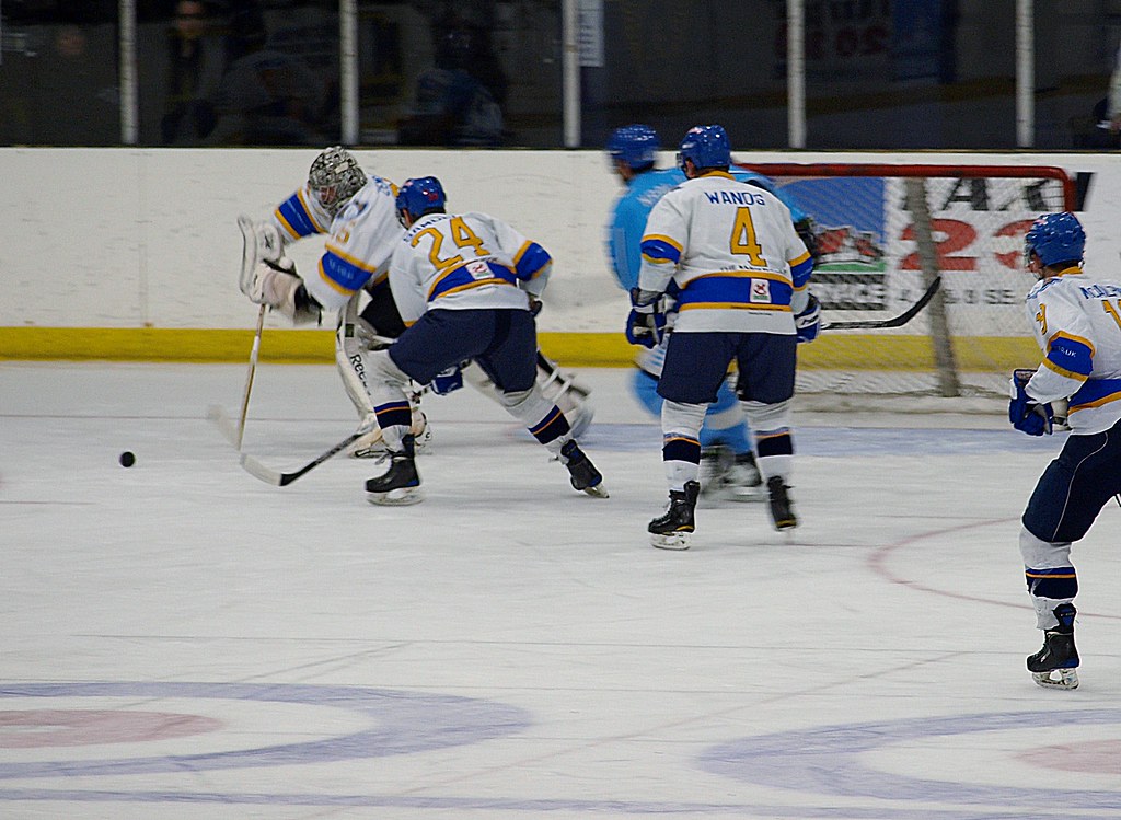 Fife Flyers in action Action from the Fife ice arena in Ki… Flickr